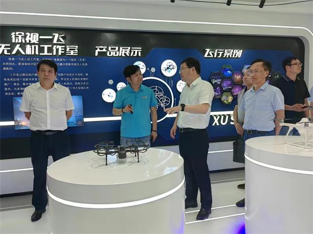 胡卫宇带队到徐州广电传媒集团参观考察